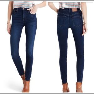 Madewell 26 10" High Rise skinny Jeans